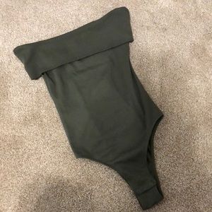 off the shoulder top bodysuit